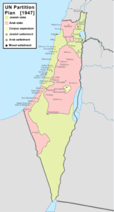 מפת תוכנית החלוקה של 1947